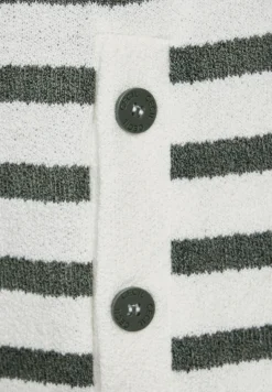Gestreiftes T-Shirt vanilla white