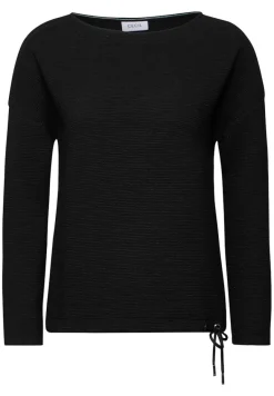 Glitzerndes Ottoman Shirt black