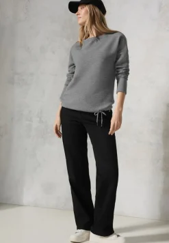 Glitzerndes Ottoman Shirt platinum grey mel.