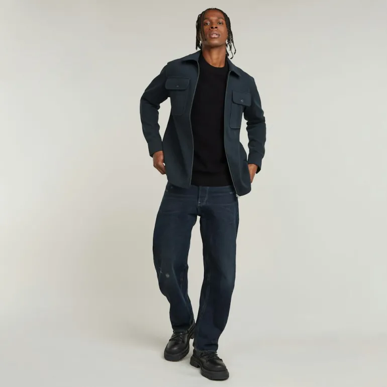 GPO Zip Overshirt legion blue