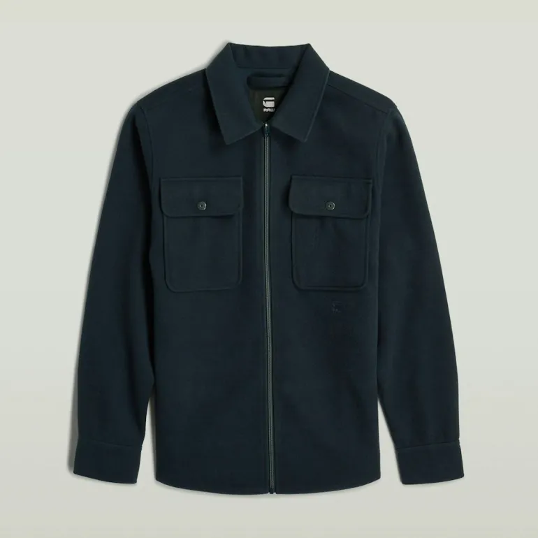 GPO Zip Overshirt legion blue