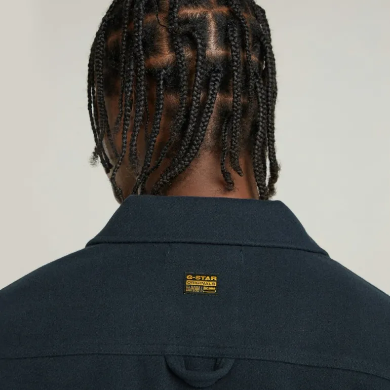 GPO Zip Overshirt legion blue