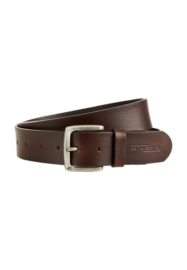 Gürtel aus echtem Leder dark brown