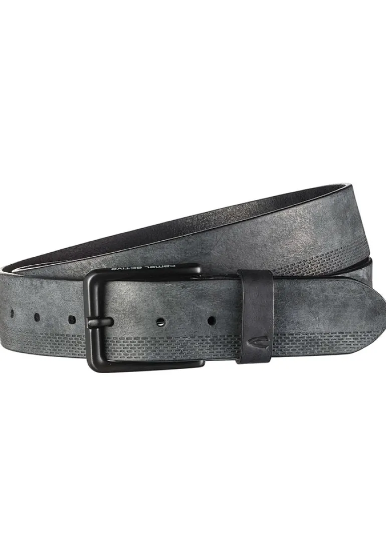 Gürtel aus Leder black