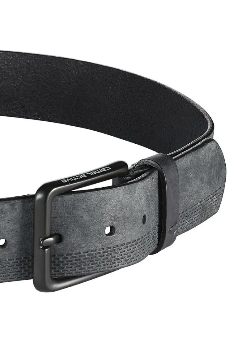 Gürtel aus Leder black