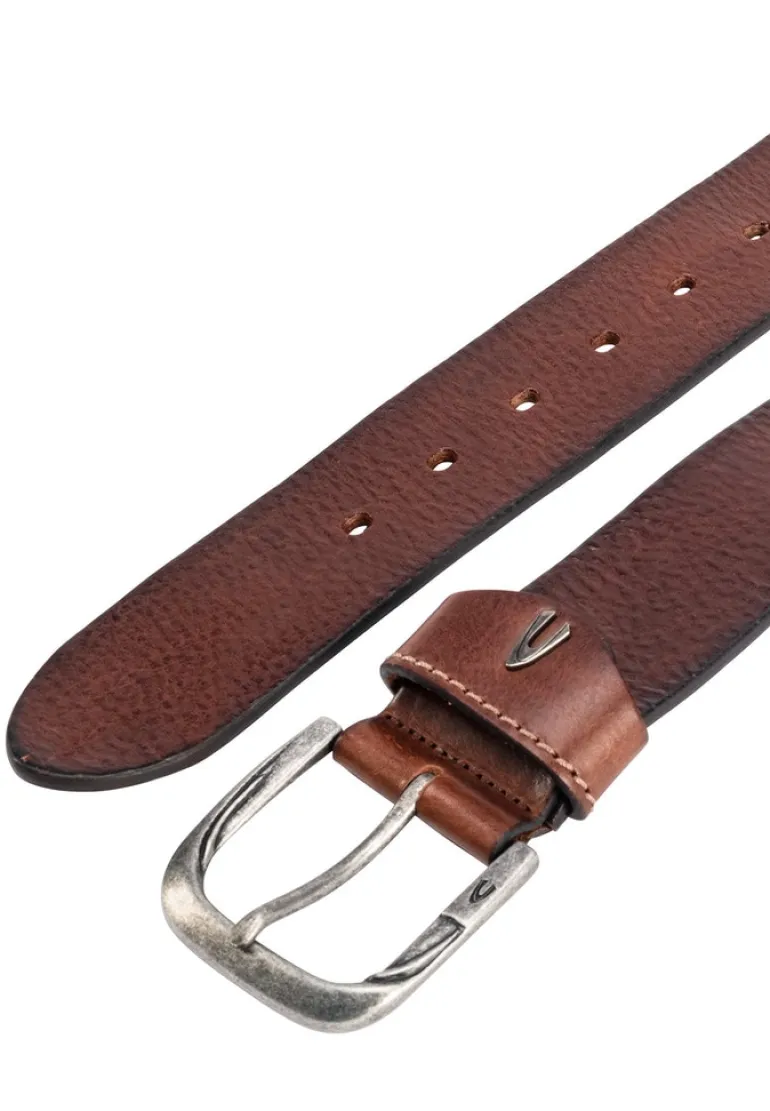 Gürtel aus Vollrindleder brown
