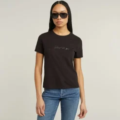 G-script shiny r t wmn dk black