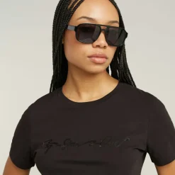 G-script shiny r t wmn dk black
