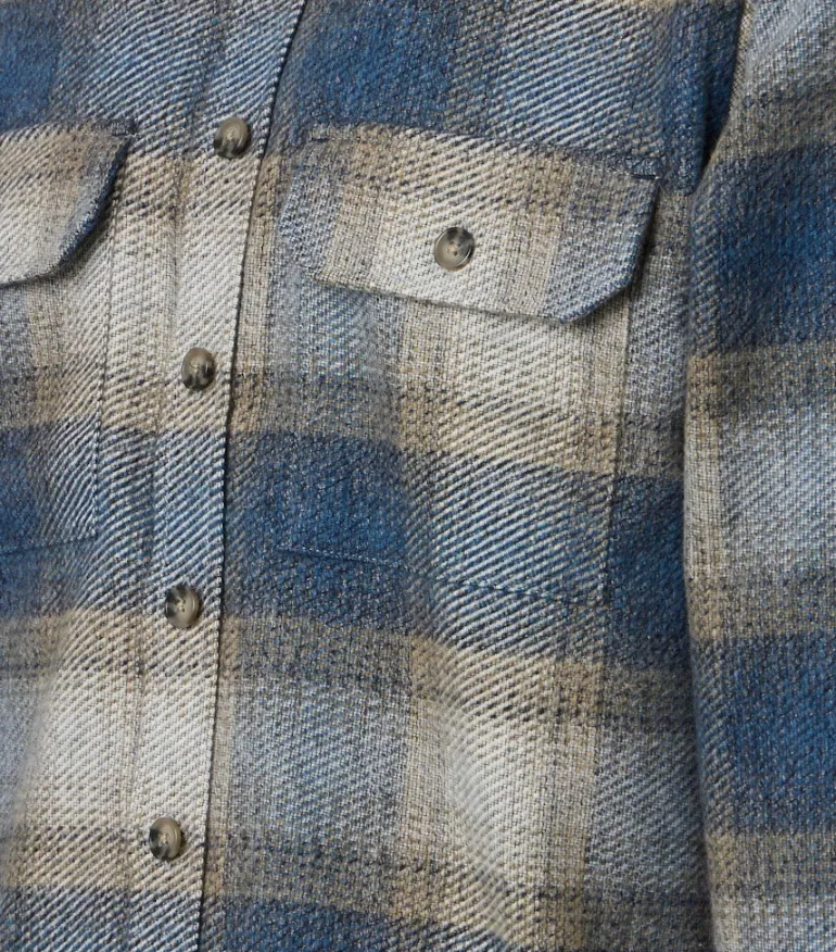 Hemdjacke blau