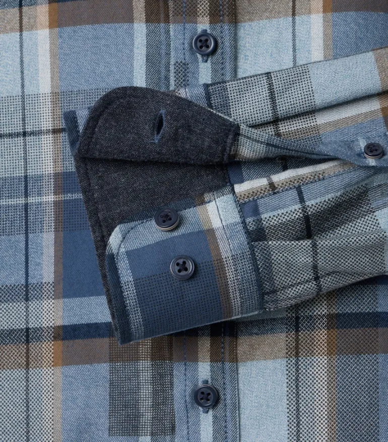 Hemdjacke blau