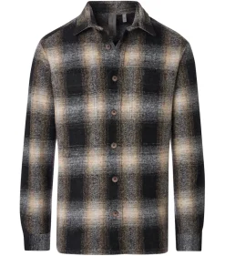 Hemdjacke braun