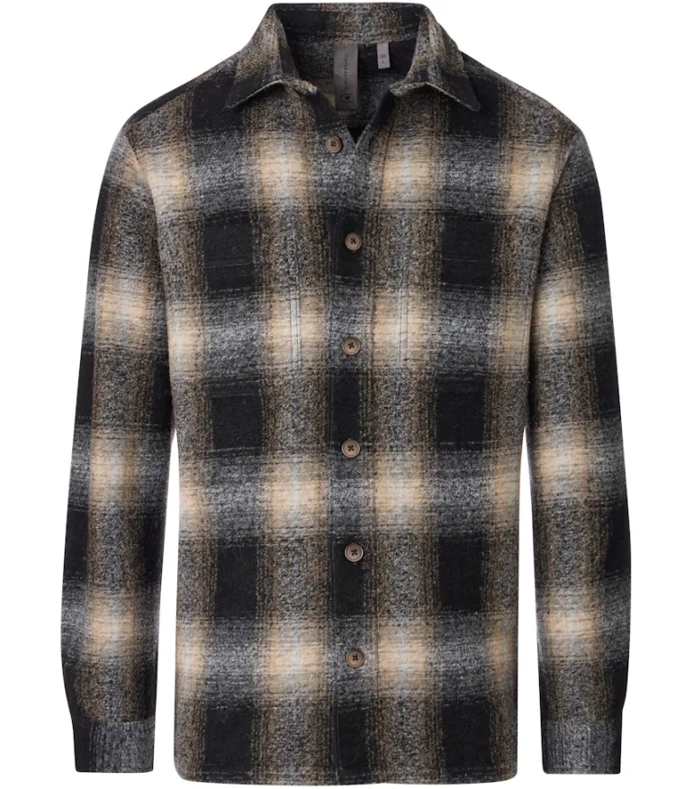 Hemdjacke braun