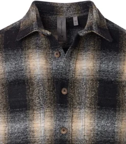 Hemdjacke braun