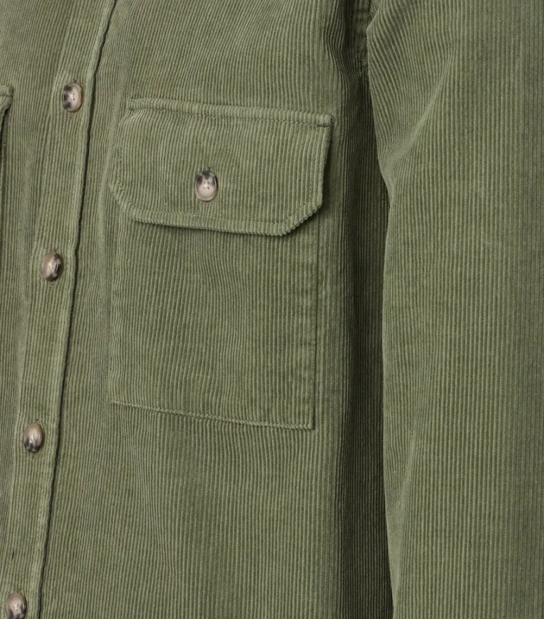 Hemdjacke grün