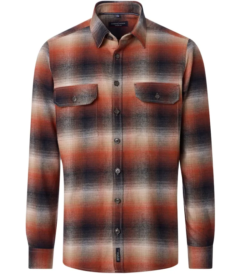 Hemdjacke orange