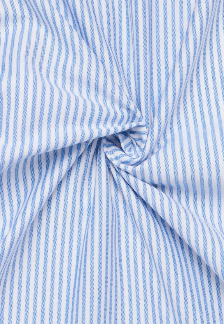 Hemd Jersey Langarm blau