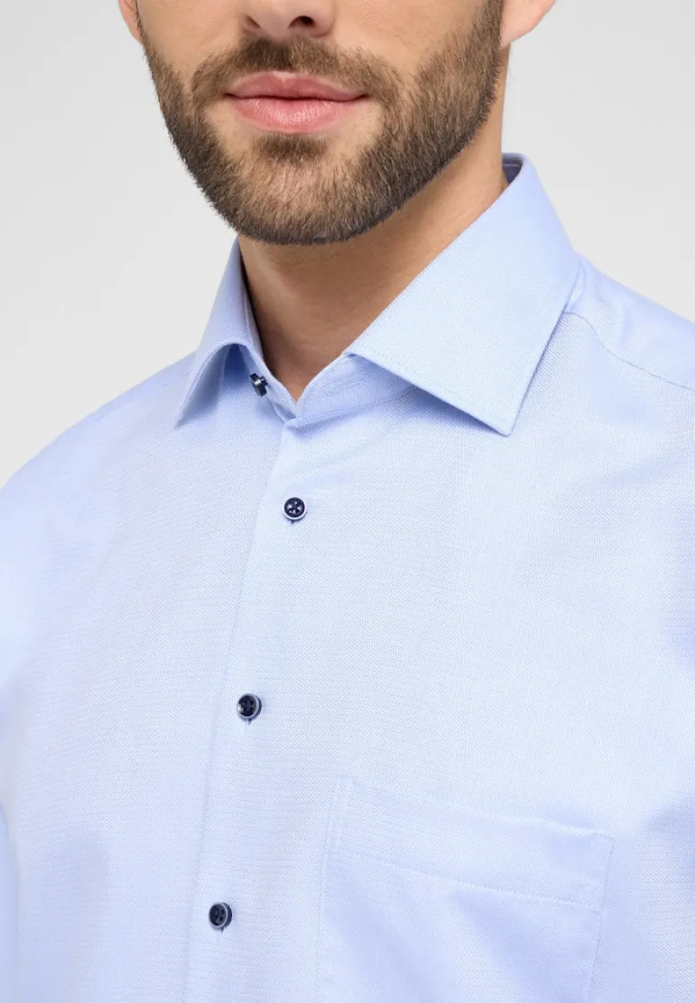 Hemd Langarm hellblau