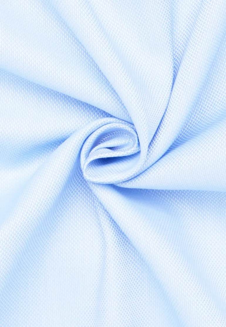 Hemd Natté Langarm hellblau