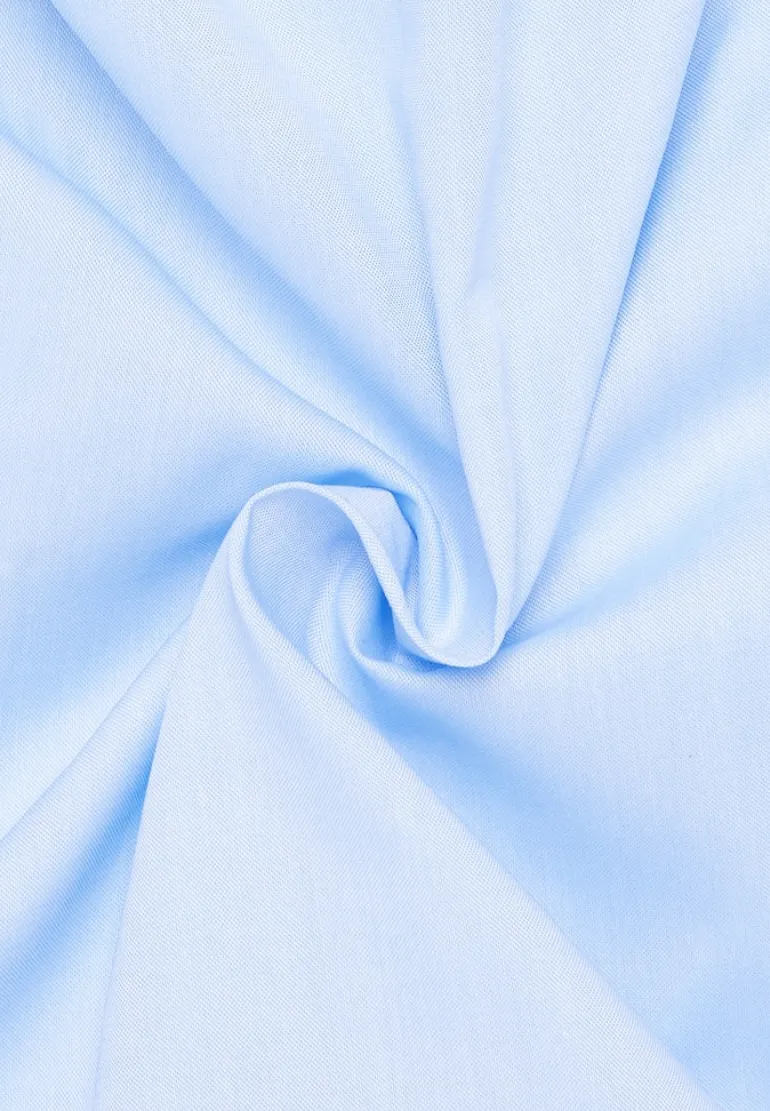 Hemd Pinpoint Langarm hellblau