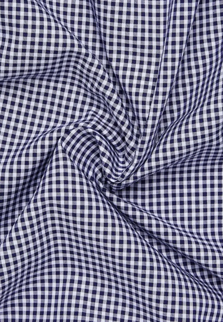 Hemd Popeline Langarm navy