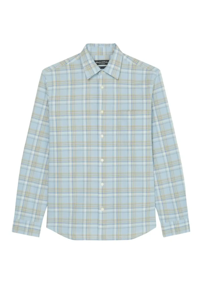 Hemd regular multi- homestead blue