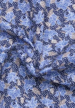 Hemd Twill Kurzarm blau
