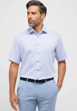 Hemd Twill Kurzarm hellblau