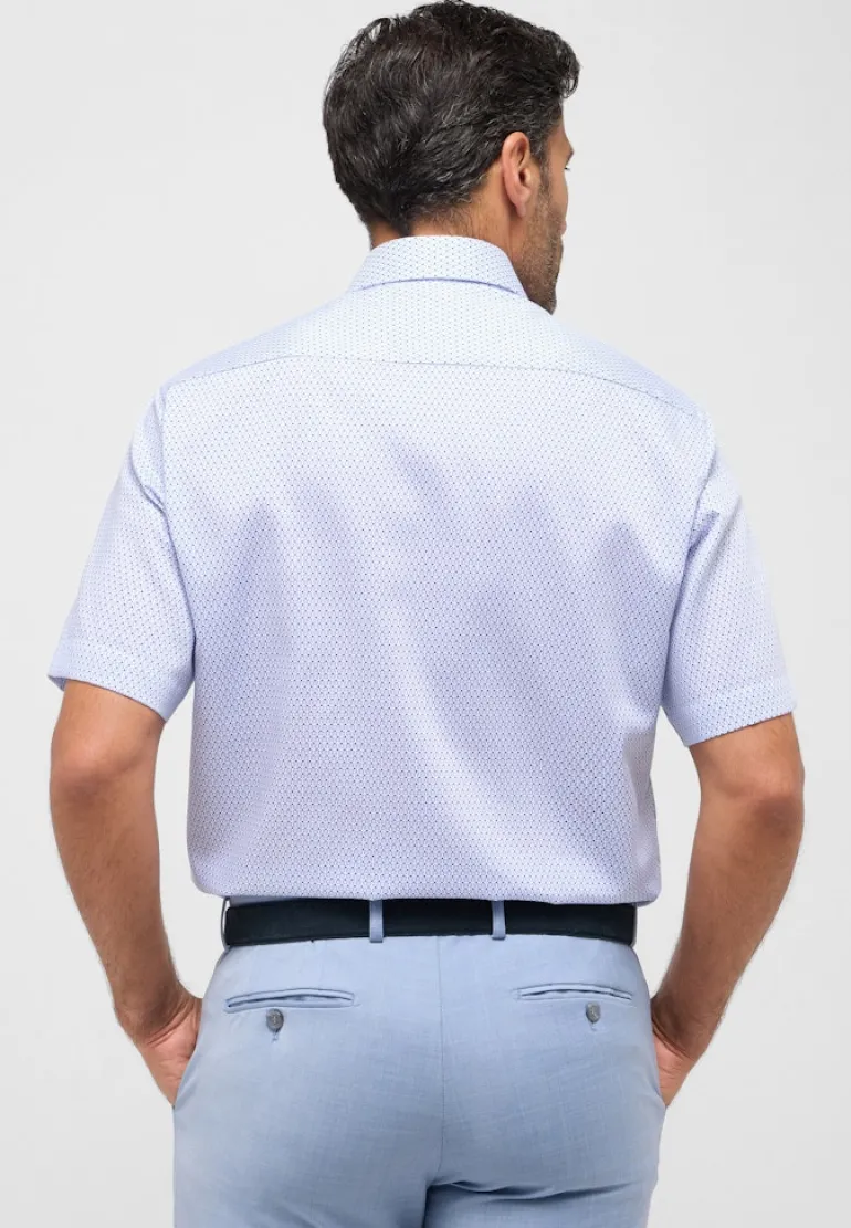 Hemd Twill Kurzarm hellblau