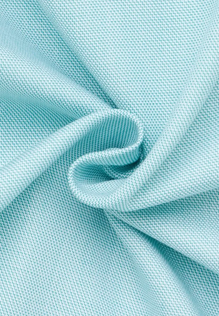 Hemd Twill Kurzarm mint