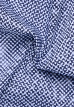 Hemd Twill Langarm blau