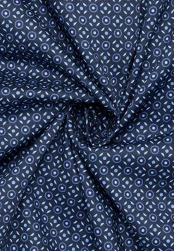 Hemd Twill Langarm dunkelblau