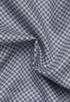 Hemd Twill Langarm grau