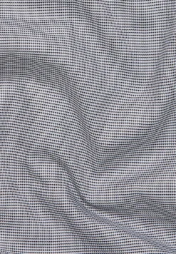 Hemd Twill Langarm grau