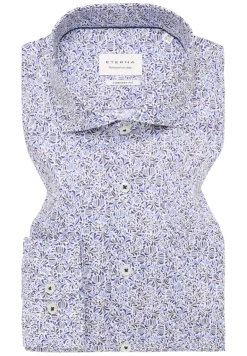 Hemd Twill Langarm hellblau