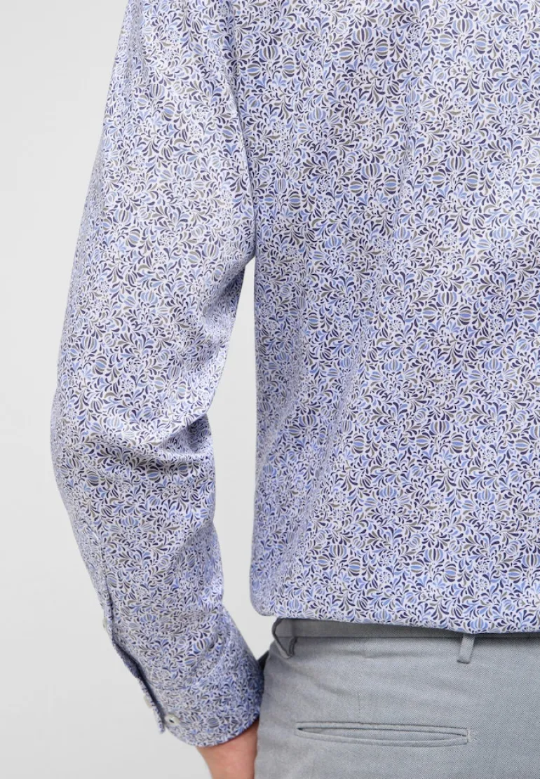 Hemd Twill Langarm hellblau