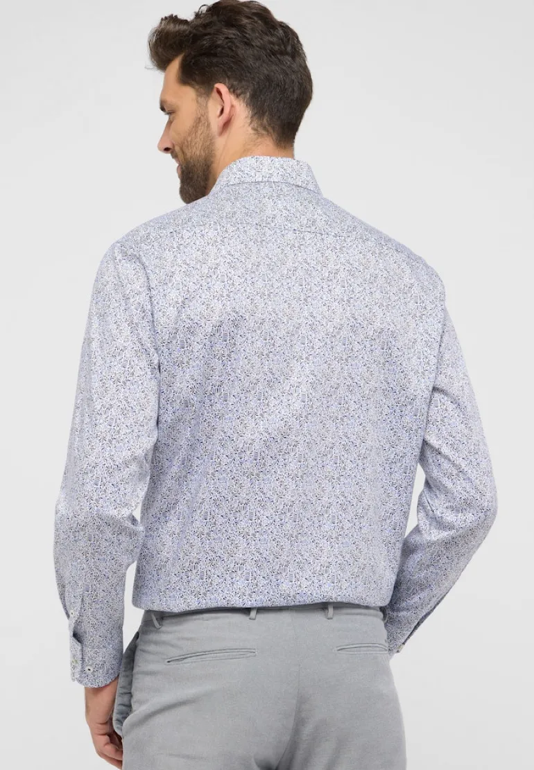 Hemd Twill Langarm hellblau