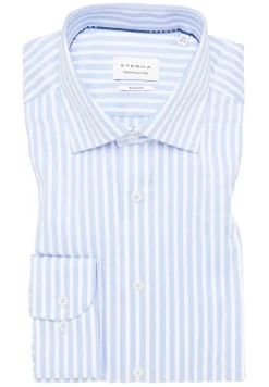Hemd Twill Langarm hellblau