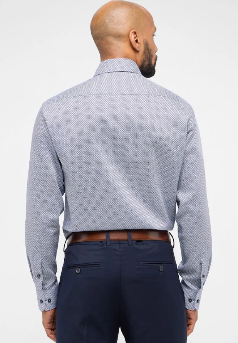 Hemd Twill Langarm hellblau