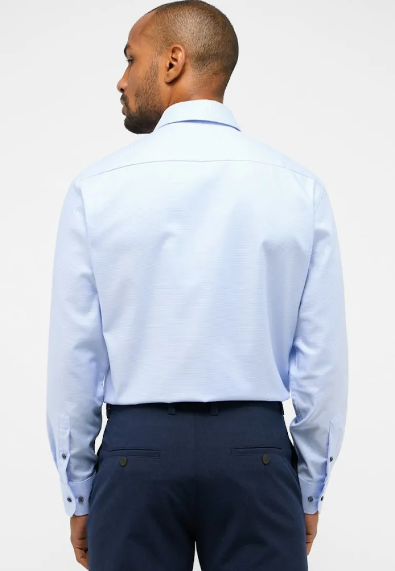 Hemd Twill Langarm hellblau