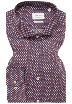 Hemd Twill Langarm rot