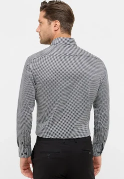 Hemd Twill super langer Arm (72 cm) anthrazit