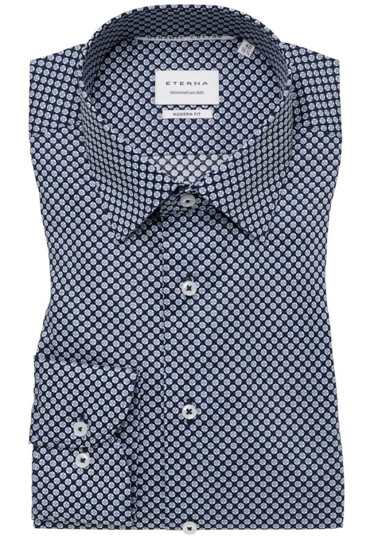 Hemd Twill super langer Arm (72 cm) navy