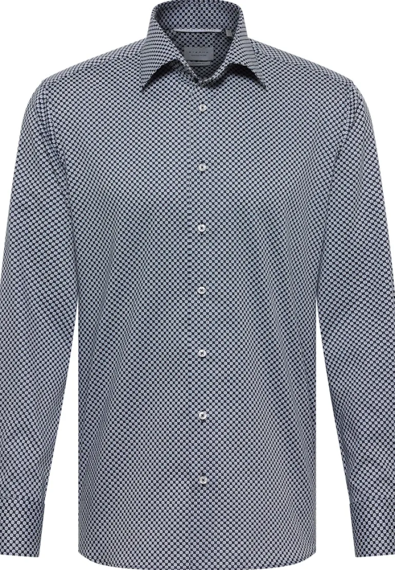 Hemd Twill super langer Arm (72 cm) navy