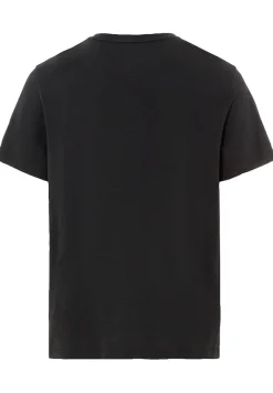 Henley T-Shirt aus reiner Baumwolle asphalt