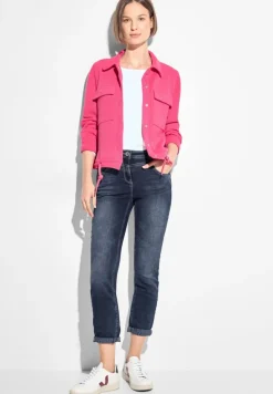 High Waist Jeans mid blue used wash