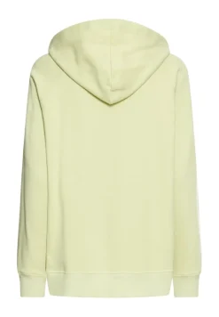 Hoodie aus reiner Baumwolle lime green