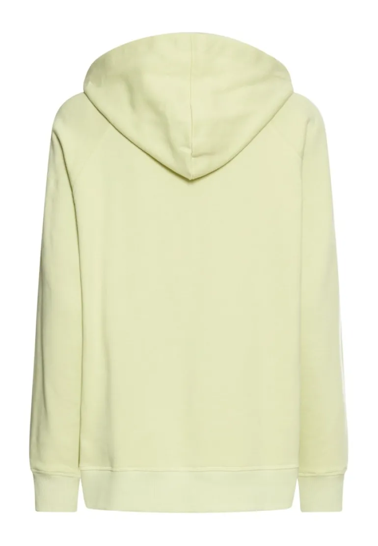 Hoodie aus reiner Baumwolle lime green