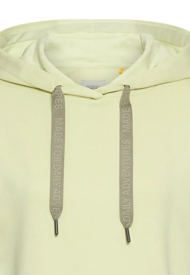 Hoodie aus reiner Baumwolle lime green