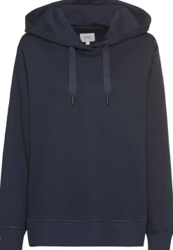 Hoodie aus reiner Baumwolle night blue