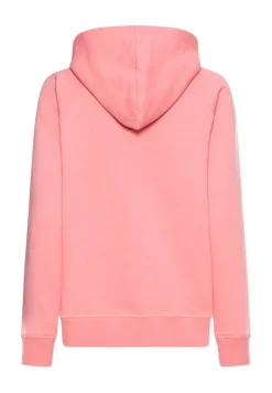 Hoodie aus reiner Baumwolle winter berry